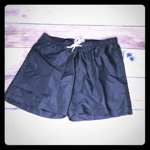 New w/ Tags Men’s Black Swim Trunks Size M
